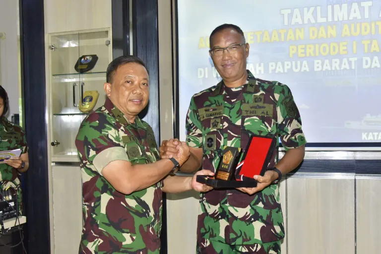 Taklimat Akhir Audit Kinerja Itjen TNI, Wasrik di Koarmada III Resmi Berakhir