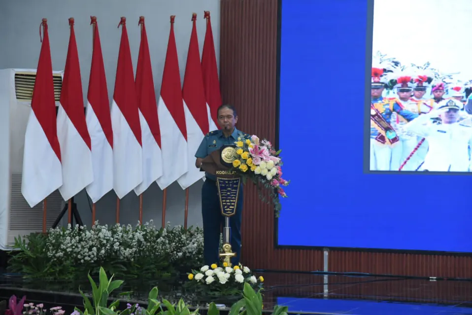 Waaspers Kasal Beri Pembekalan Siswa Diktukpa TNI AL 54 Di Kodiklatal