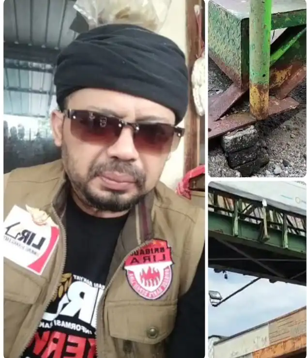 “Bongkar Saja” Kata Bupati LIRA Tanggapi Tidak Jelasnya Bangunan Jembatan dan Tiang Reklame Pasar Baru Magetan