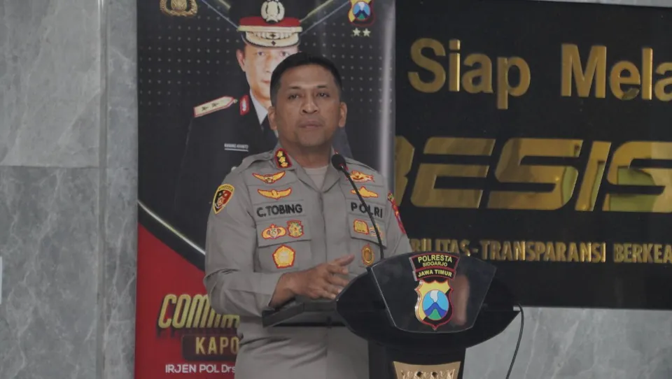 Kapolresta Sidoarjo Optimalkan Peran Kapolsek dan Bhabinkamtibmas Dorong Pelaksanaan Ketahanan Pangan