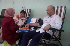 Peringati Dies Natalis Ke-38, Rektor UHT Tinjao Pelaksanaan Baksos  Donor Darah.