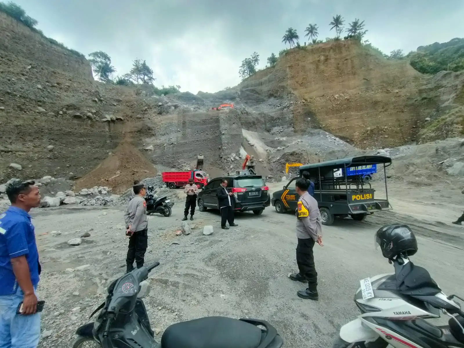 Polres Magetan Tindaklanjuti Aduan Warga Terkait Tambang di Sayutan, Kegiatan Dihentikan Sementara