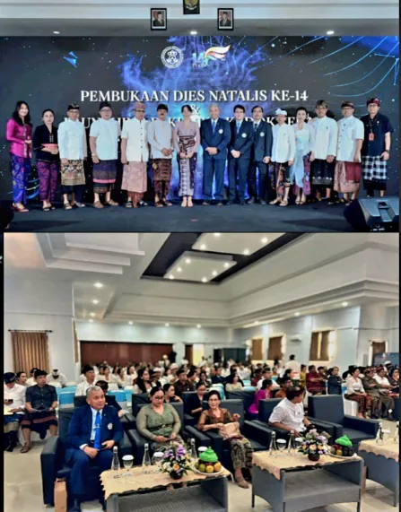 UHT Hadiri Launching Fakultas Kedokteran Undhira Bali dalam Dies Natalis ke-14: Dukung Penuh Pendirian Prodi Kedokteran Baru