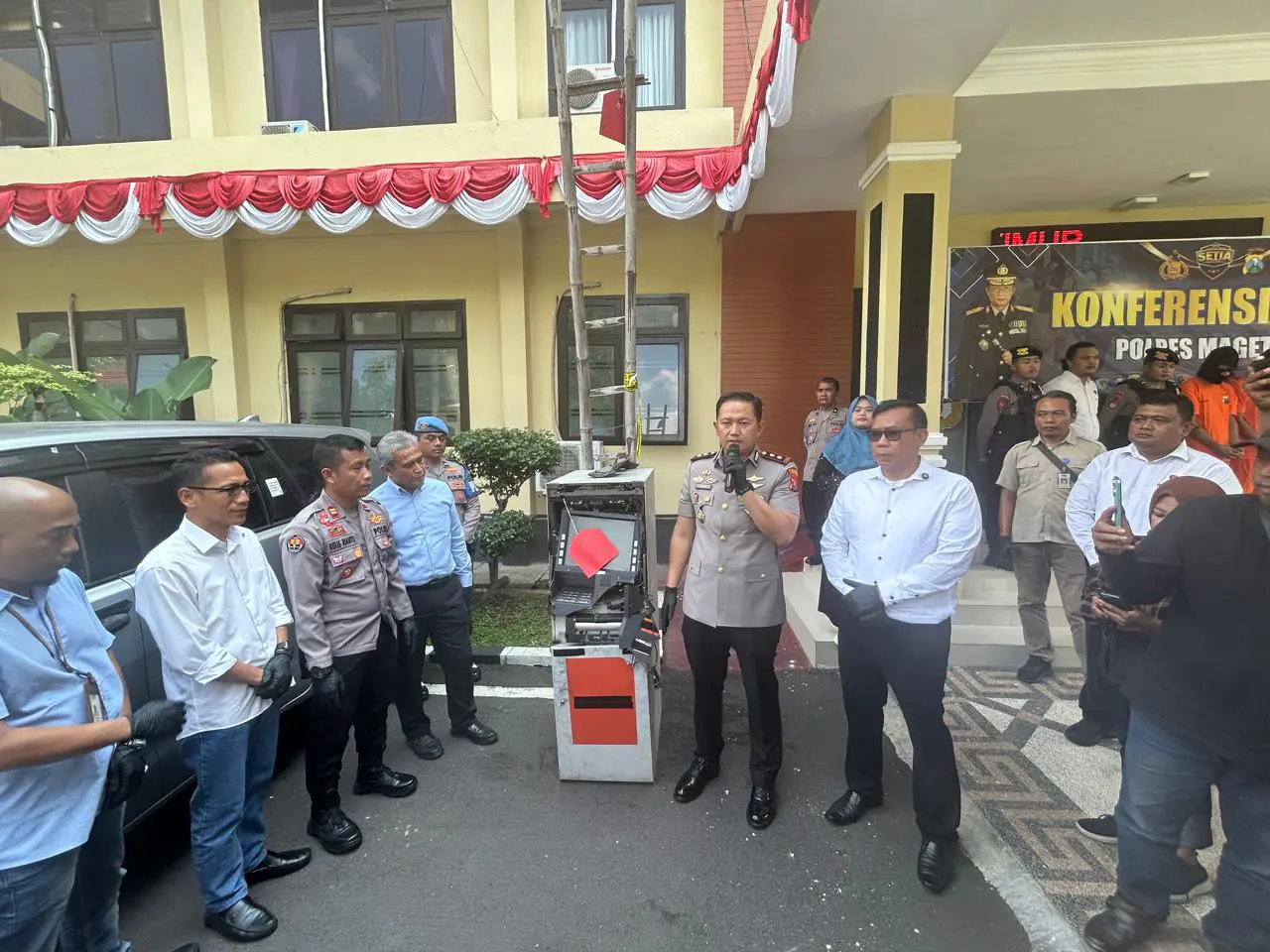 Jelang Haul Bhayangkara, Polres Magetan Berhasil Tangkap Komplotan Pembobol ATM Lintas Provinsi