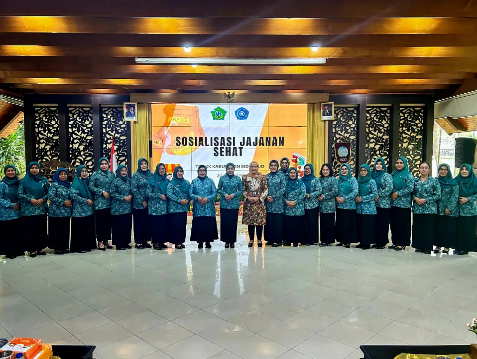 TP PKK Sidoarjo Berikan Edukasi Jajanan Sehat Bagi Anak
