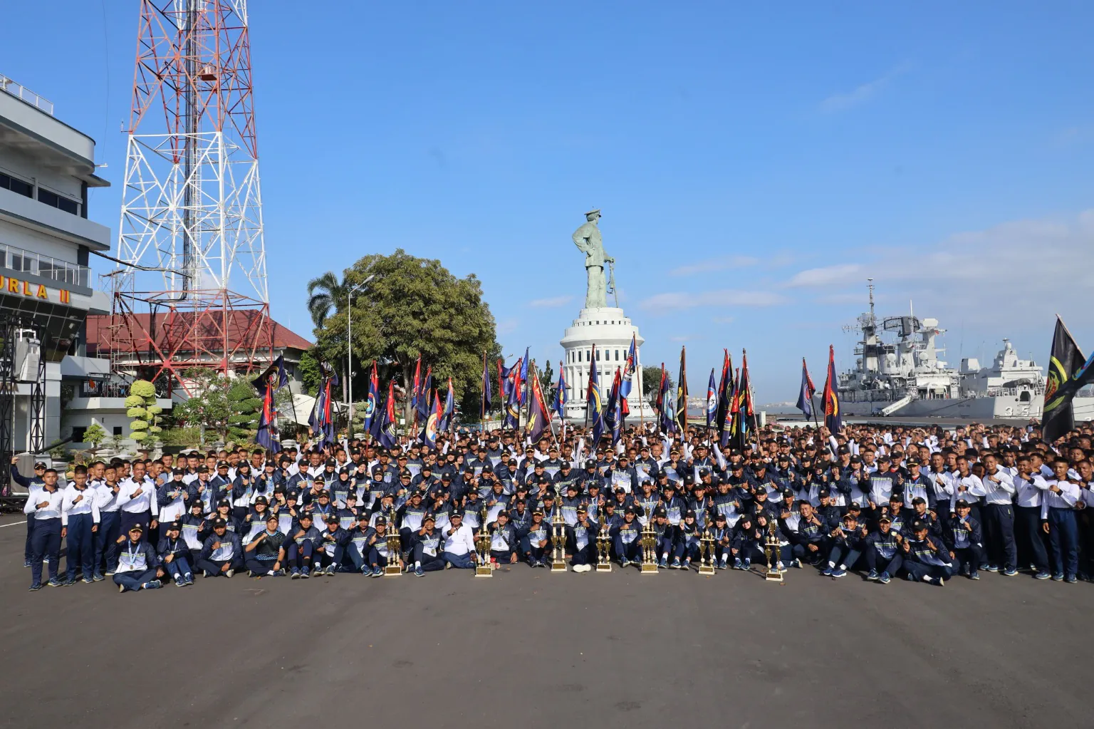 Koarmada II Juara Umum Poral Wiltim 2025, Ini Pesan Pangkoarmada II Kepada Para Atlet