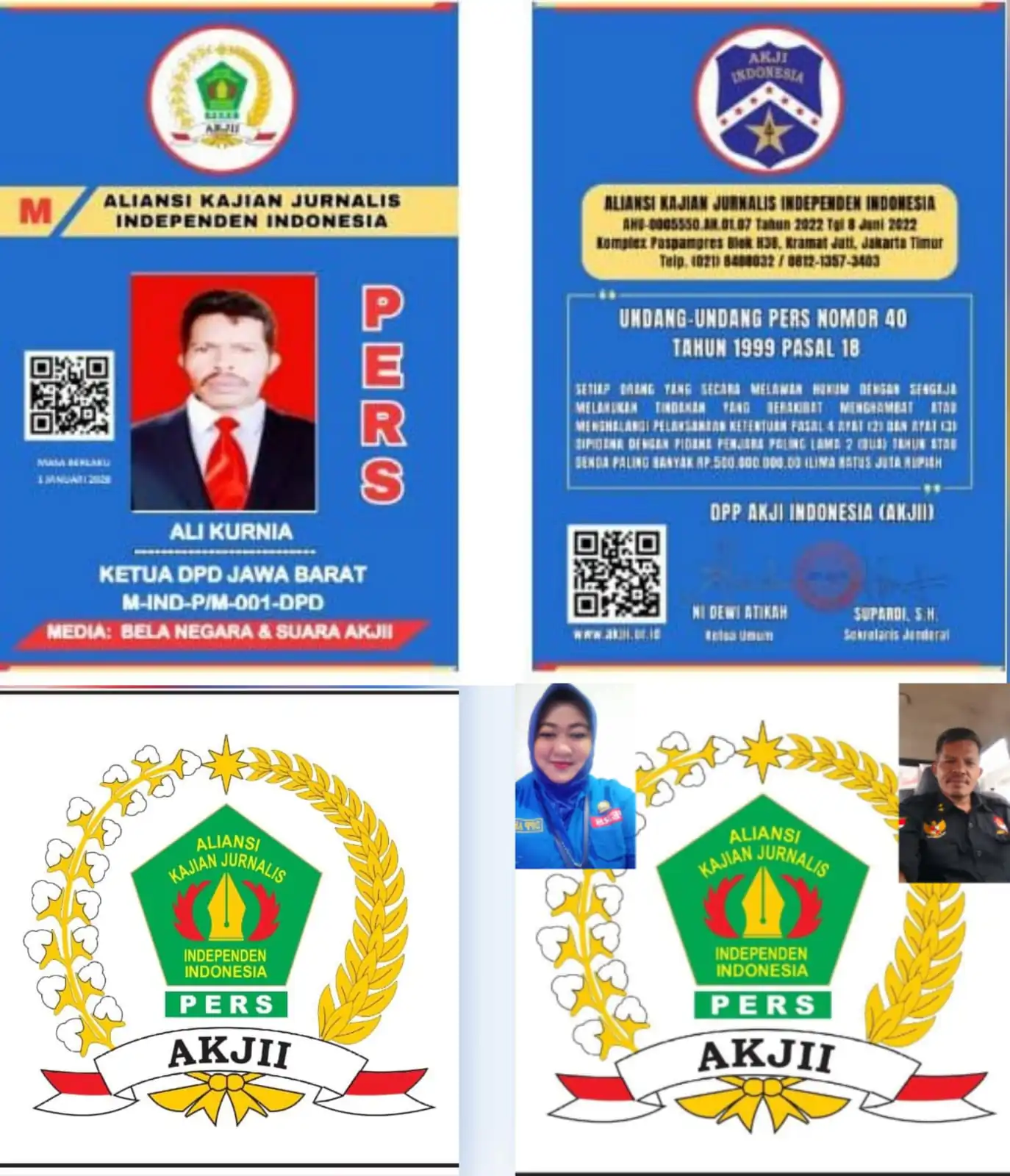 Tujuan DPD Jawa Barat AKJI (Asosiasi Komunitas Jurnalis Independen Indonesia) adalah untuk memperjuangkan kepentingan daerah