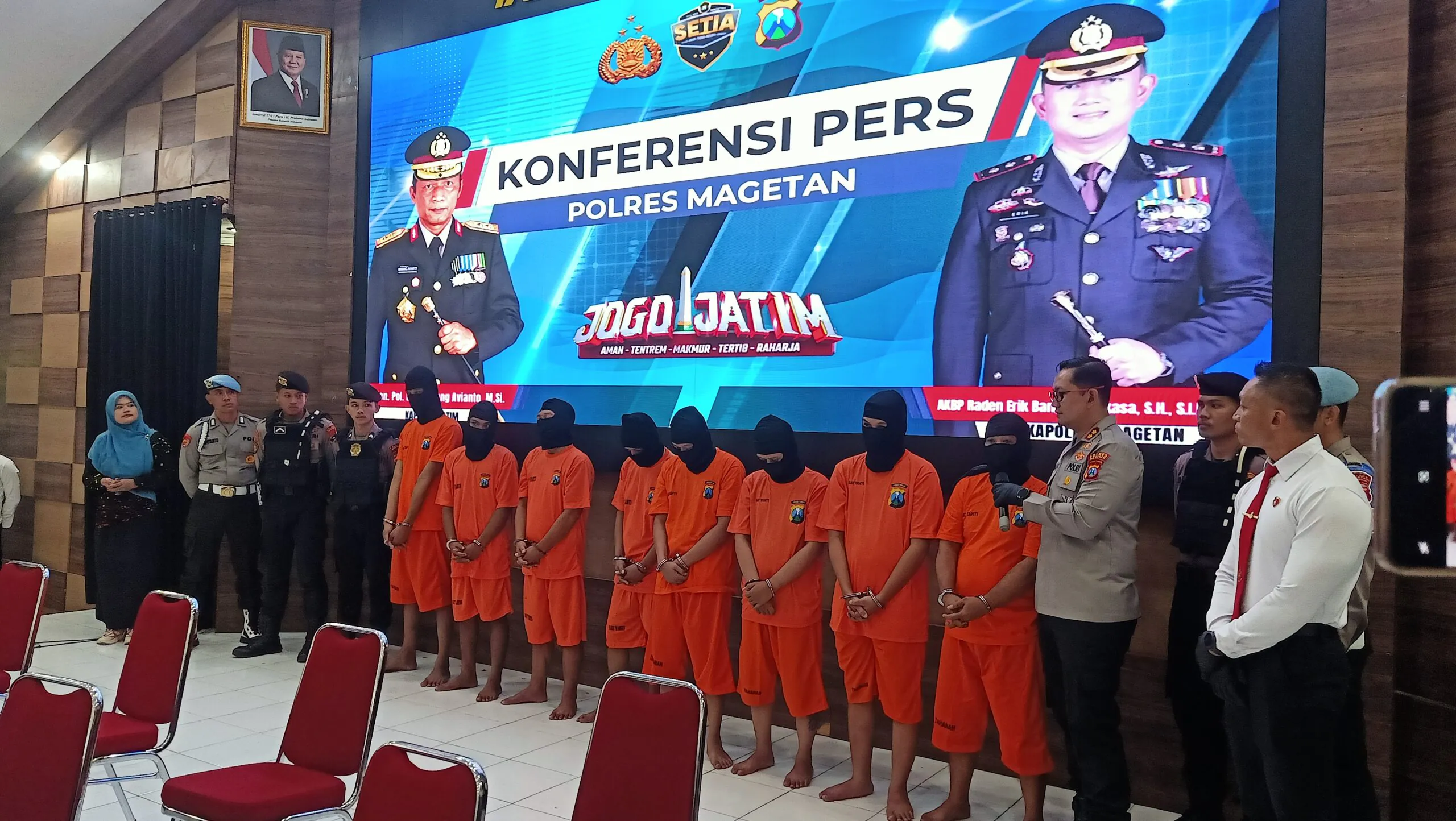 Bekuk 11 Tersangka Narkoba, Polres Magetan Berkomitmen Tindak Tegas Pelaku Peredaran Narkoba