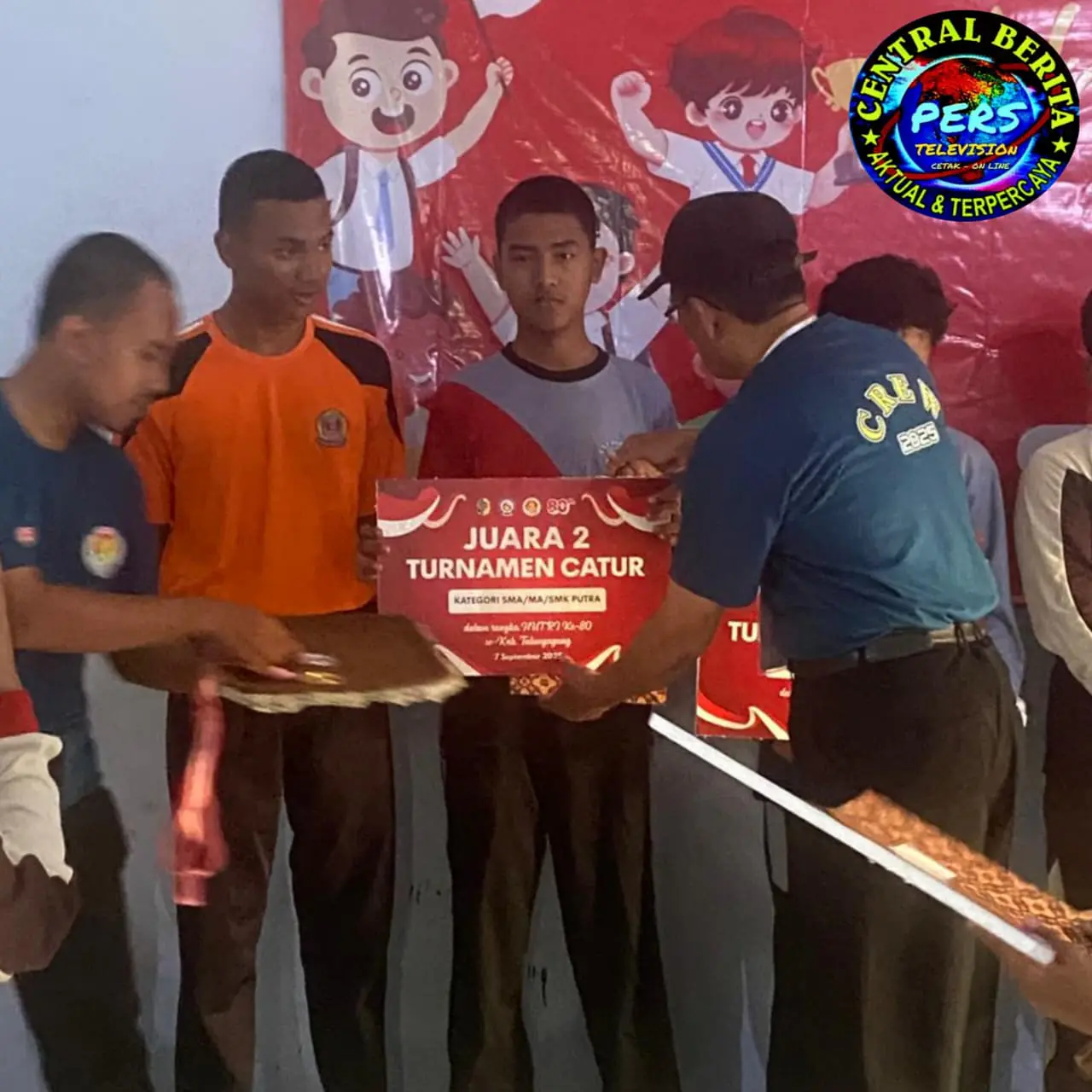 SMKN 1 Rejotangan Ukir Prestasi, Sabet Juara 2 Turnamen Catur HUT RI Ke-80 Tulungagung