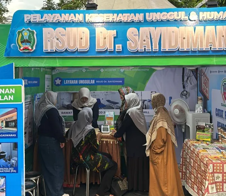 Semarakkan Haul Magetan Ke-350, RSUD dr Sayidiman Gelar Lakes Gratis di PPRM City Expo Magetan