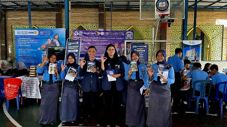 Universitas Hang Tuah Surabaya Perkuat Sinergi Pendidikan di Campus Expo SMA Hang Tuah 1 Surabaya