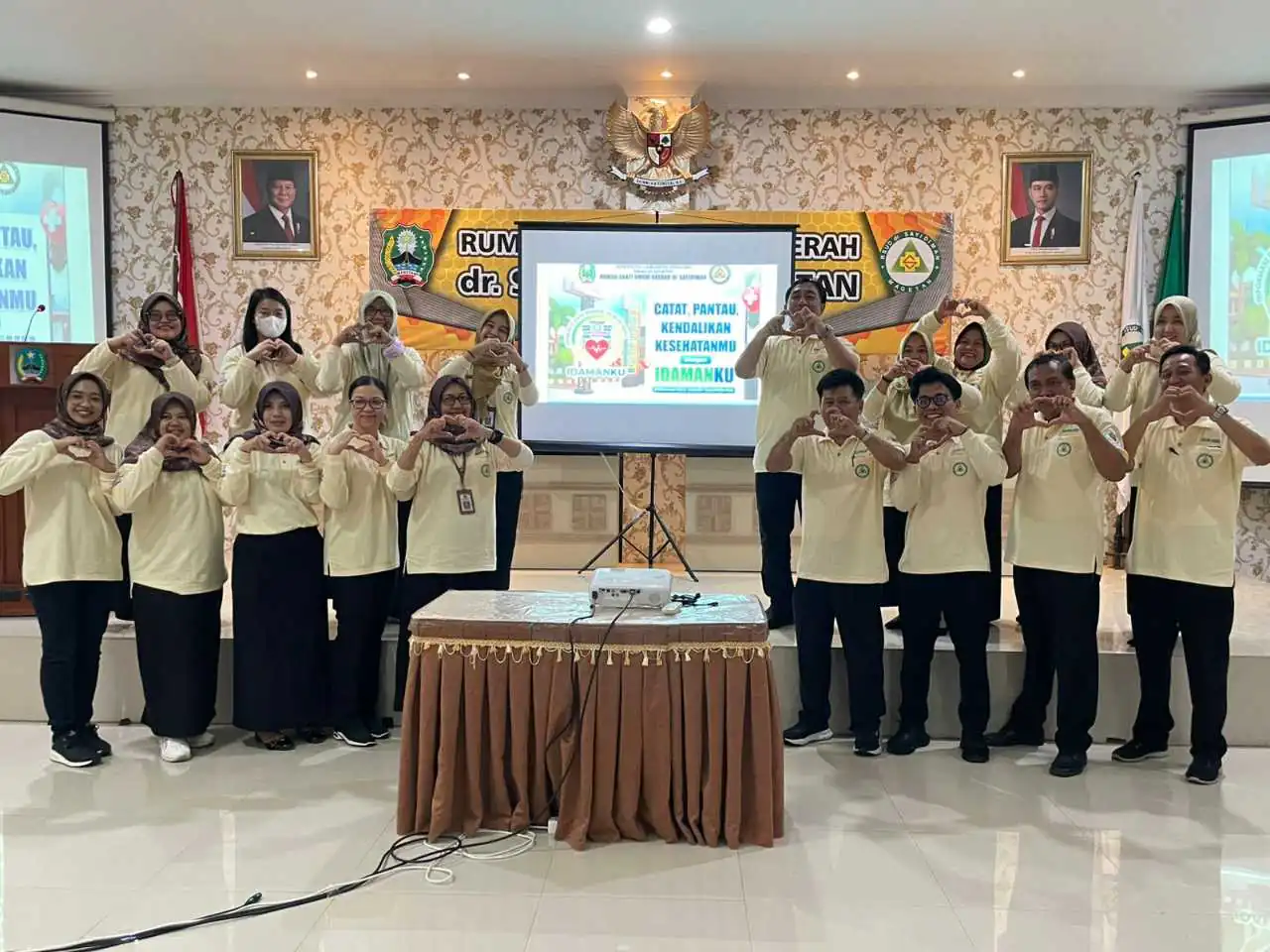 Pantau Kesehatan dalam Genggaman, RSUD dr. Sayidiman Magetan Launching App IDAMANKU