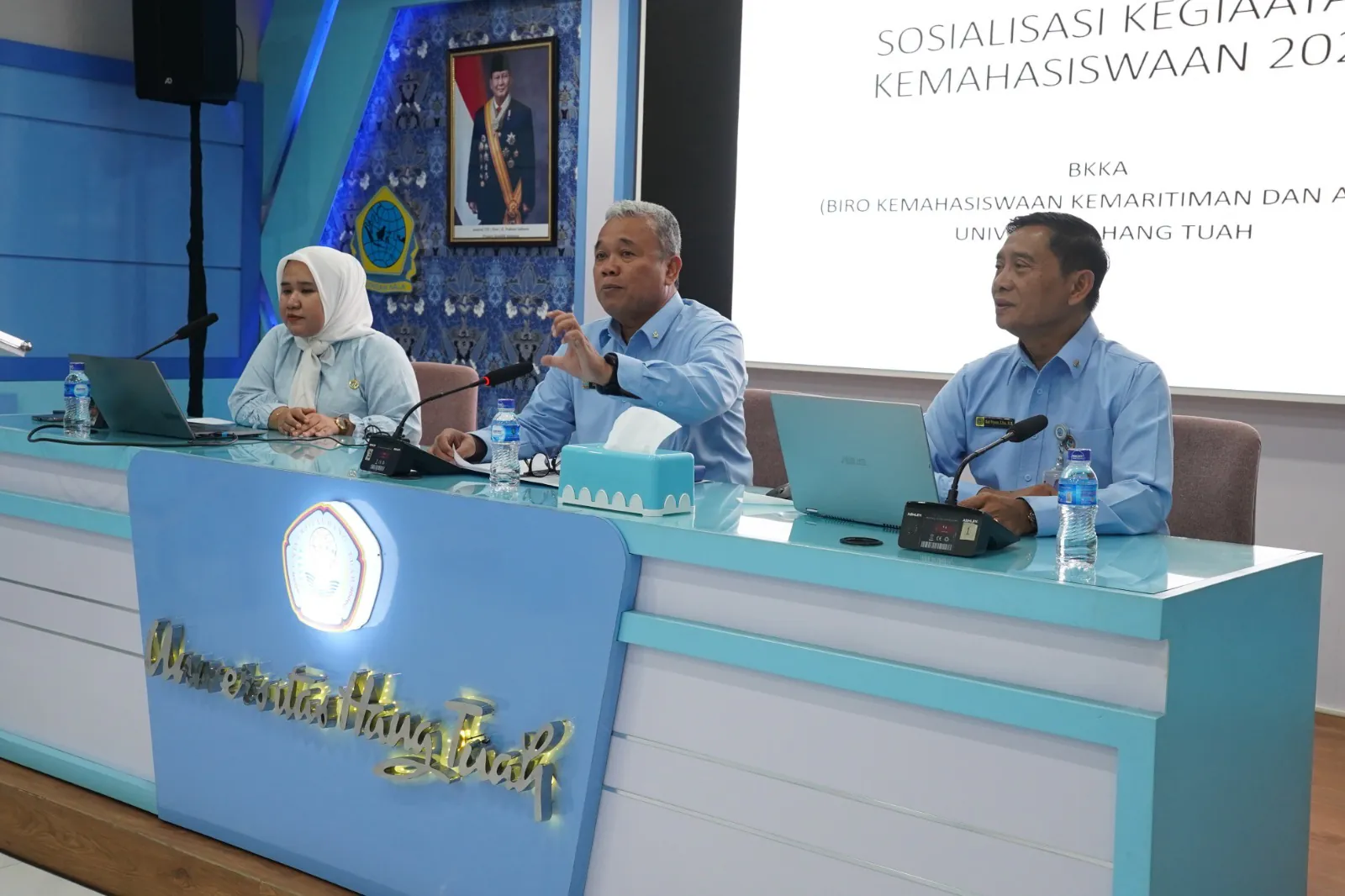 Wakil Rektor III Buka Sosialisasi Kegiatan Kemahasiswaan Universitas Hang Tuah Tahun 2026