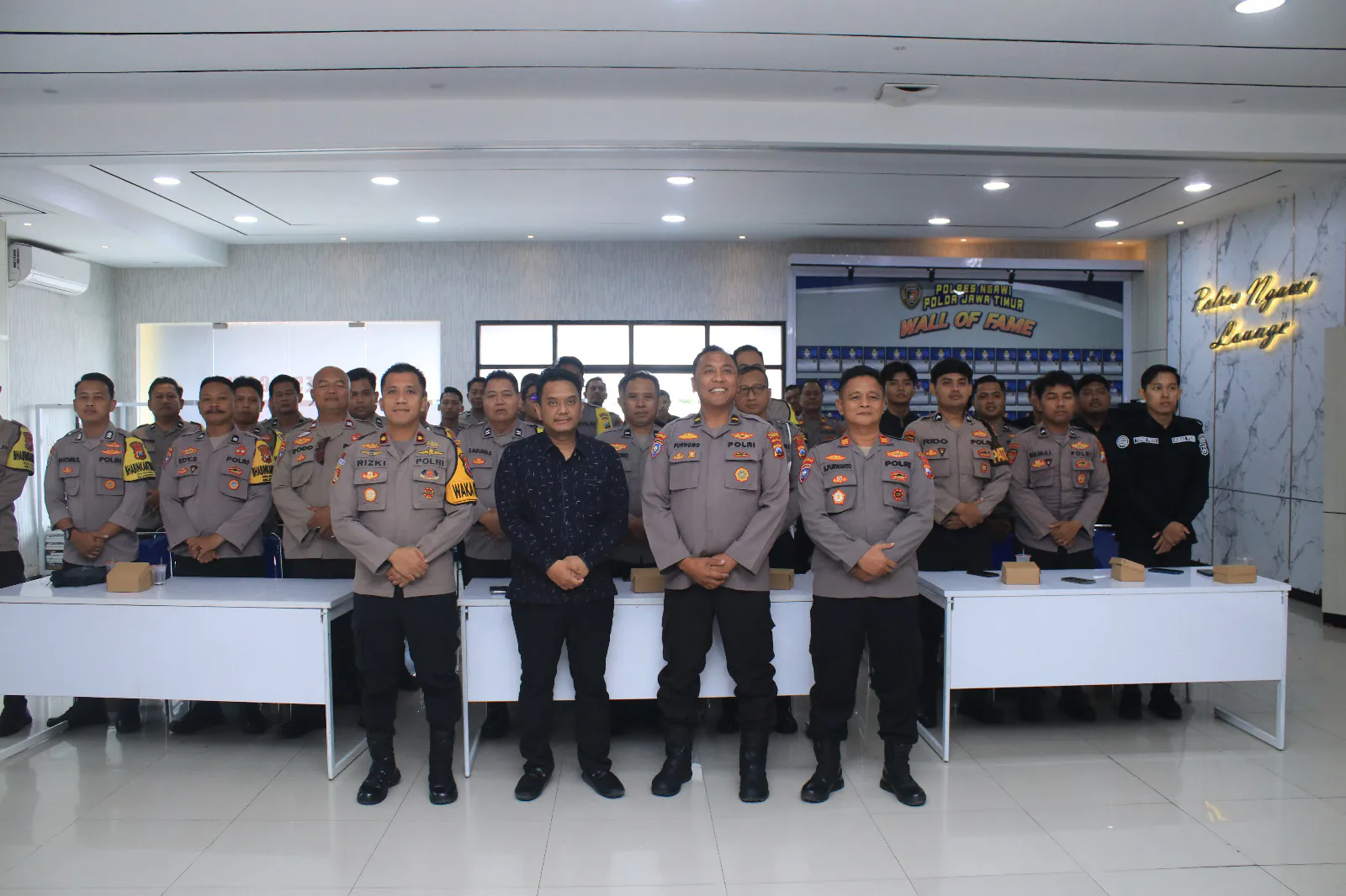 Polres Ngawi Tingkatkan Kompetensi Anggota Lewat Pelatihan Manajemen Media, Perkuat Kemampuan Komunikasi Publik