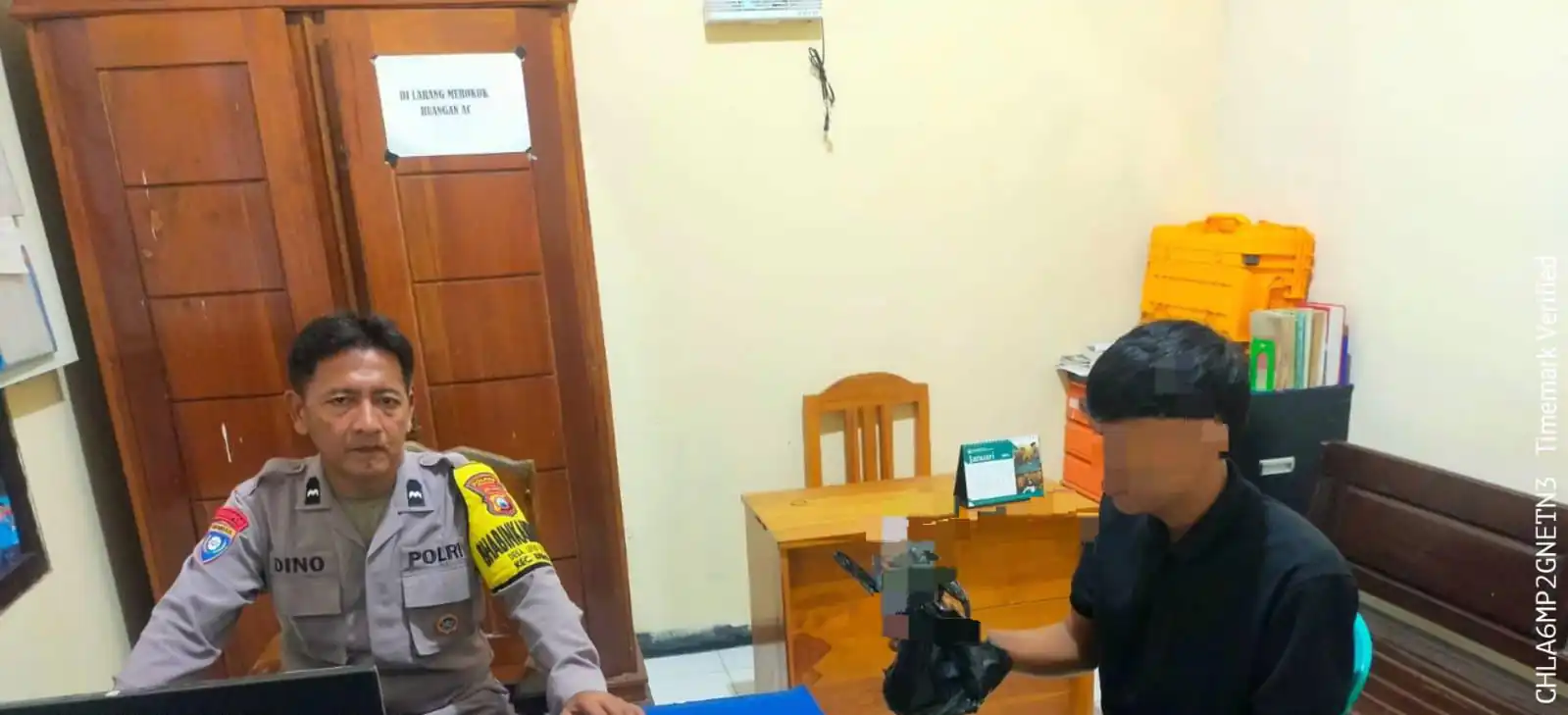 Polsek Bringin Ungkap Kepemilikan Miras, Pemuda Diamankan Saat Operasi Pekat Semeru 2026