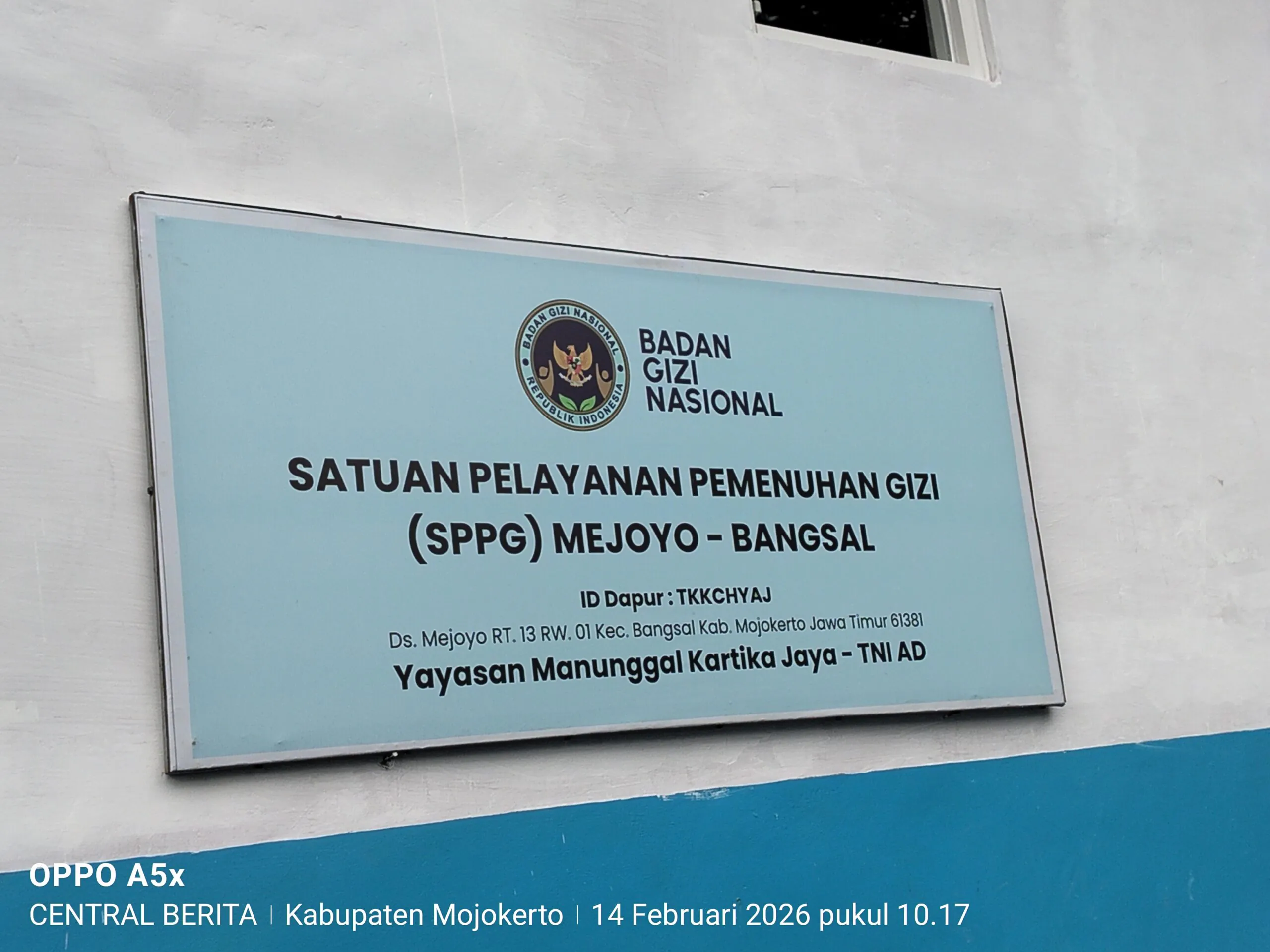 PEMBUKAAN SPPG MEJOYO – BANGSAL MOJOKERTO MENUJU INDONESIA SEHAT.