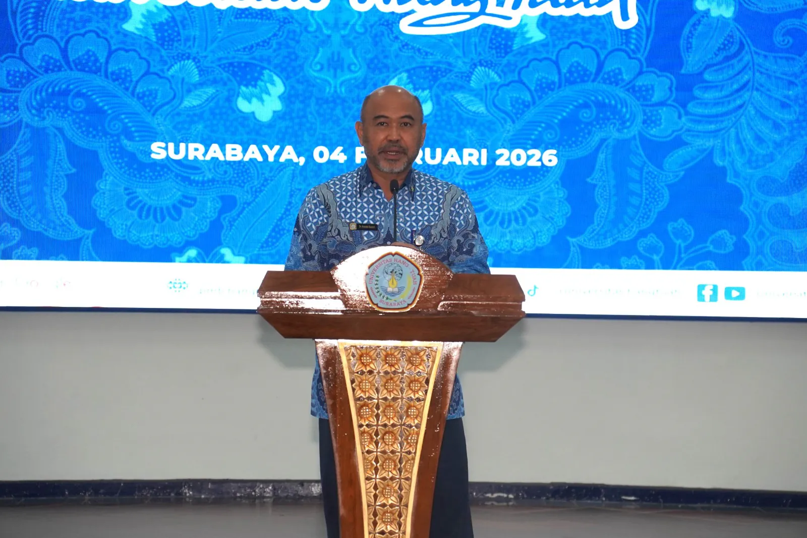 Rektor Universitas Hang Tuah Pimpin Forum Dosen dan Tendik: Tekankan Dukungan Karier, Kebersamaan dan Kelulusan Tepat Waktu