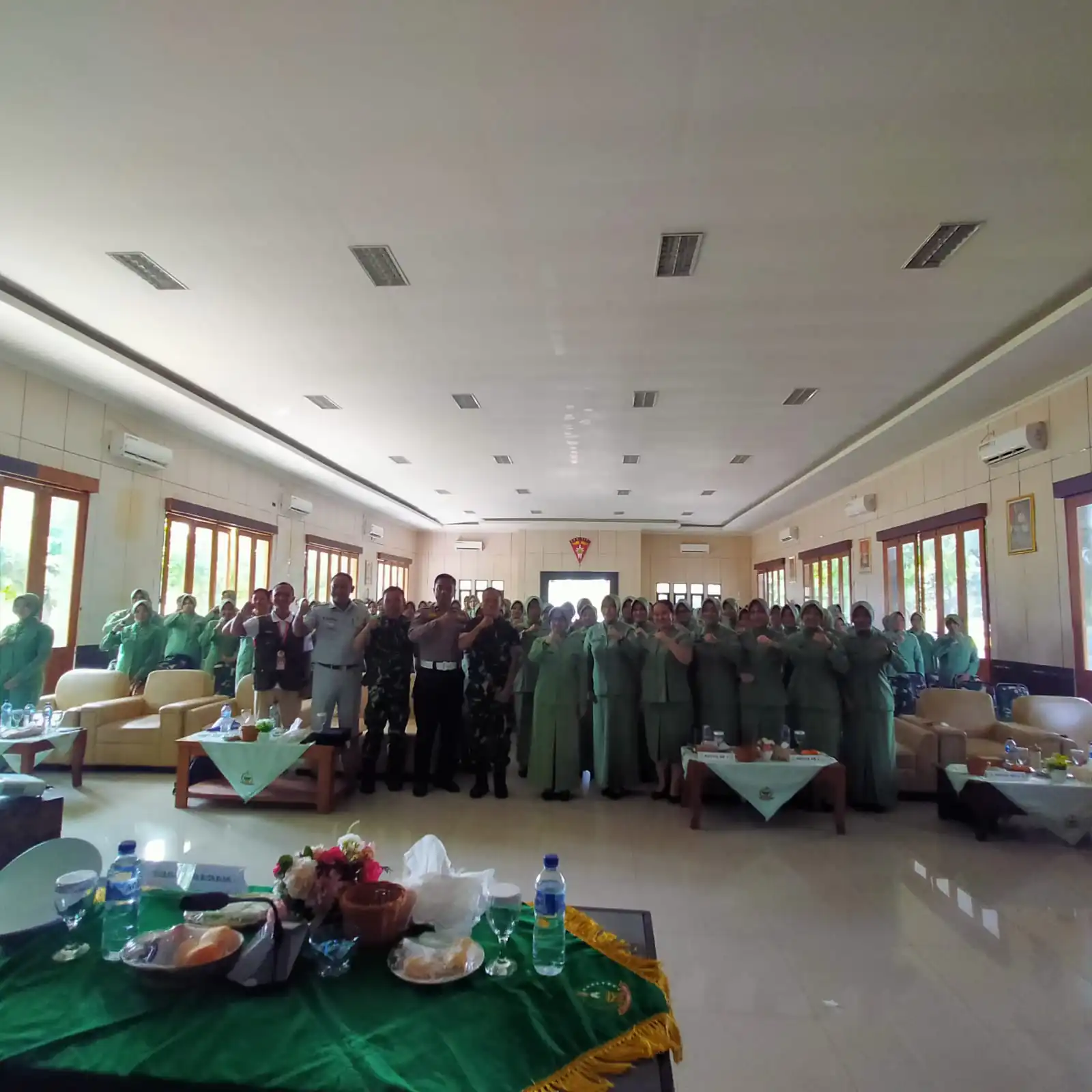 Sat Lantas Polres Ngawi Tekankan Budaya Tertib Berlalu Lintas di Yon Armed 12