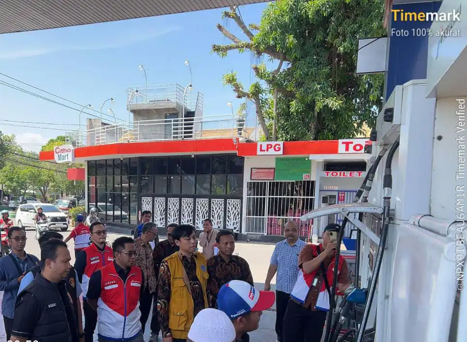 Polres Ngawi Monitoring LPG dan BBM, Pastikan Stok Aman Jelang Nyepi dan Idul Fitri