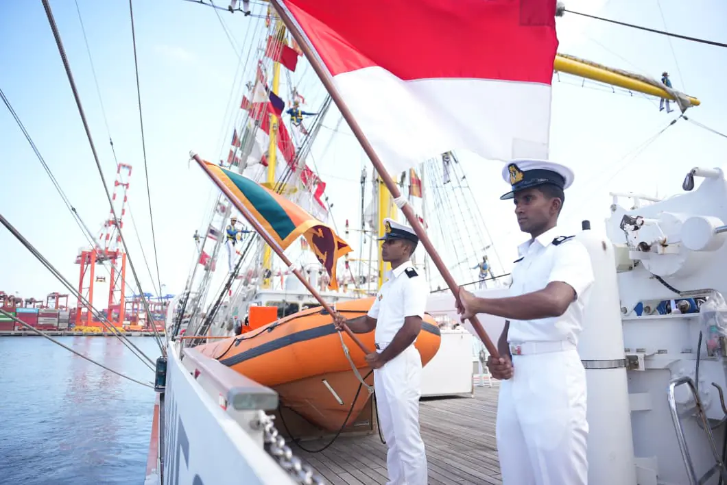 KRI Bima Suci Tinggalkan Colombo, Lanjutkan Etape Keempat Pelayaran KJK 2026 Menuju Singapura