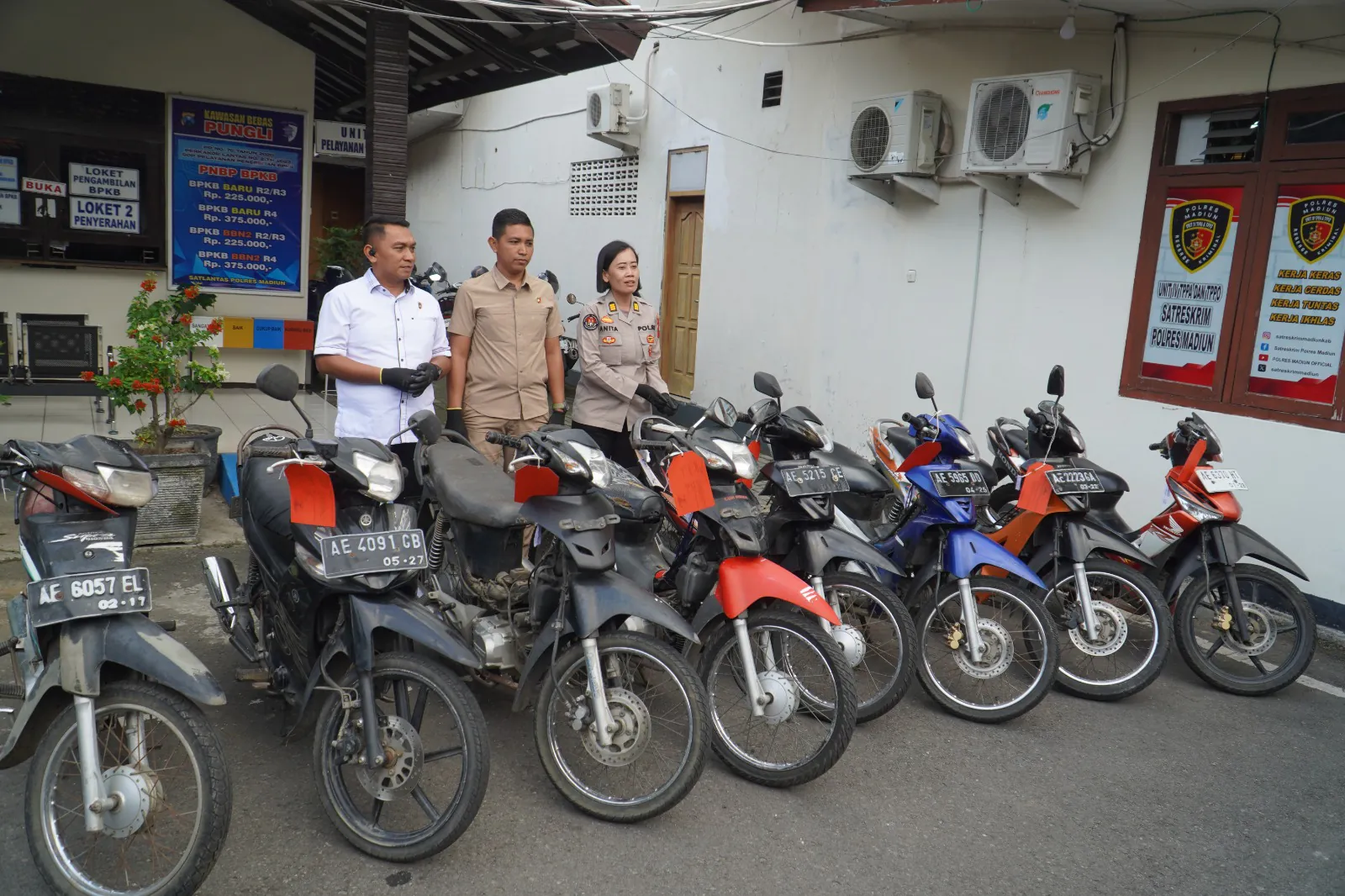 Spesialis Curanmor di Wilayah Polres Madiun, Dua Pelaku Diamankan
