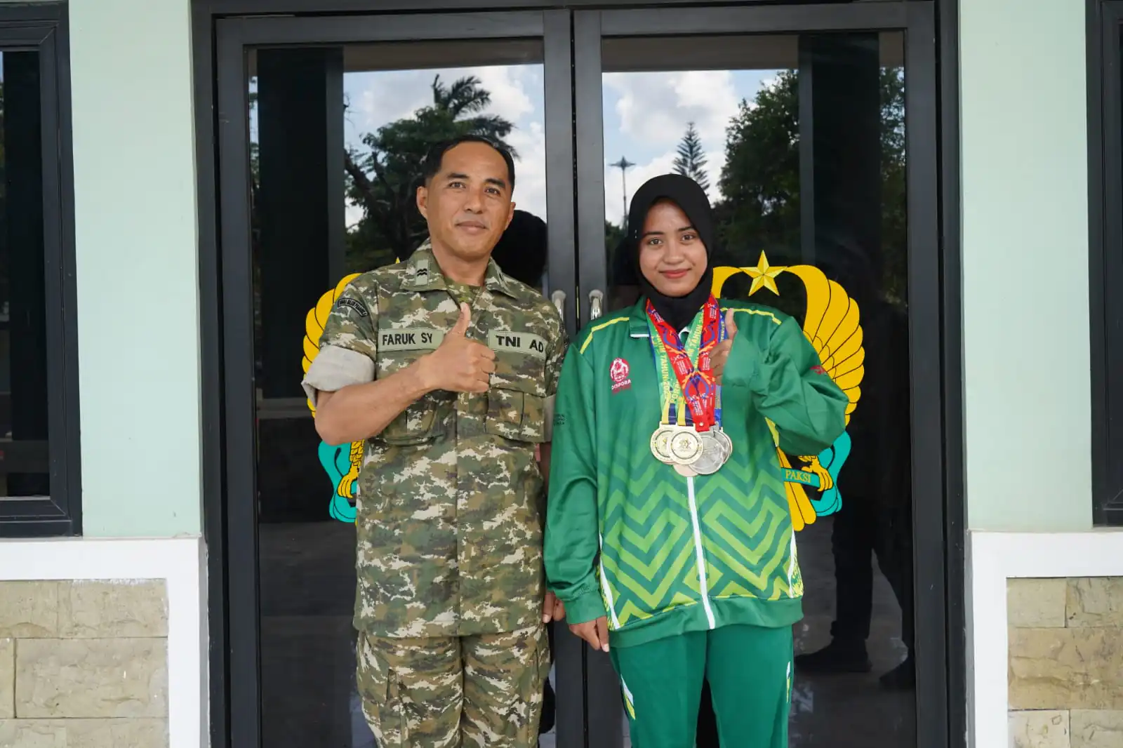 Di Balik Seragam TNI, Lahir Atlet Berprestasi: Danrem Bhaskara Jaya Apresiasi Keluarga Peltu Faruk Syahrondi