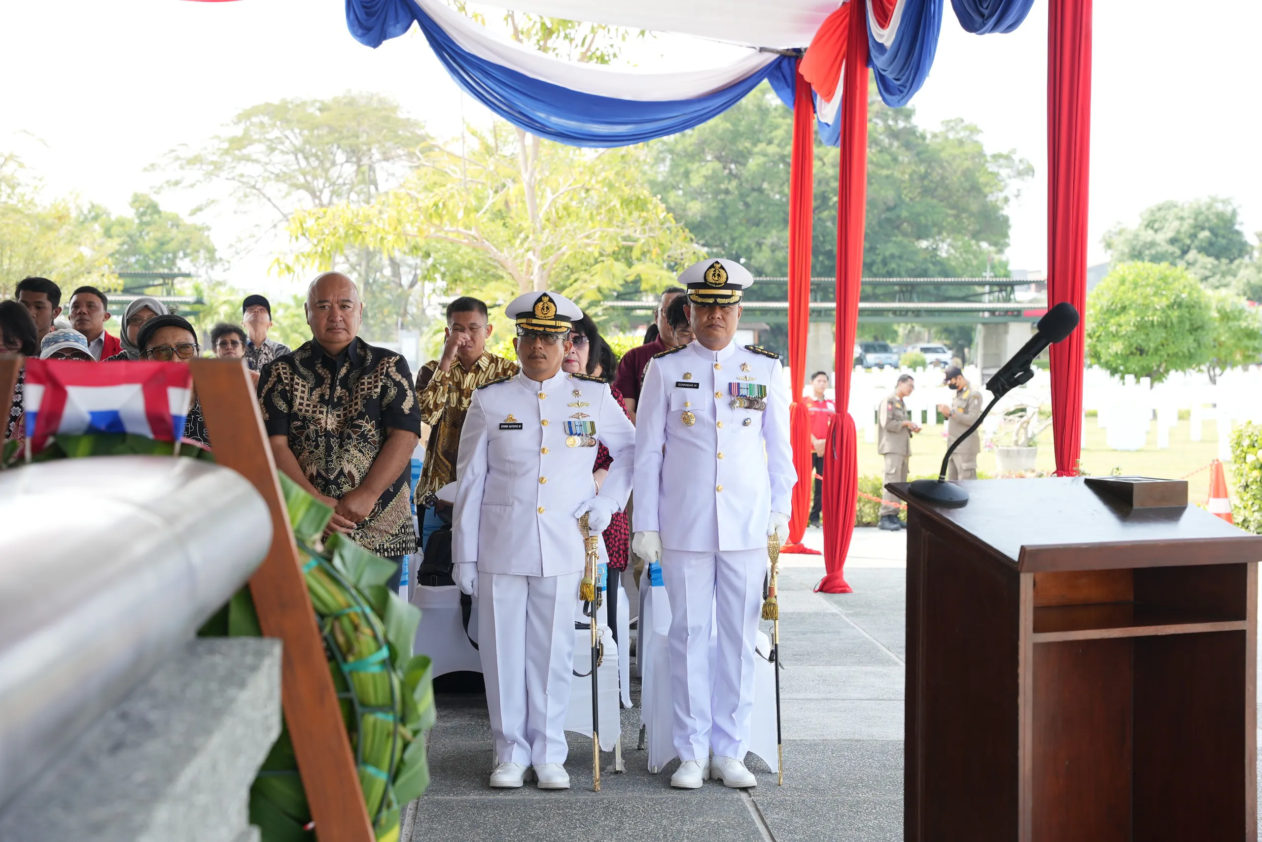 Koarmada II Hadiri Peringatan Berakhirnya Perang Dunia II di Asia