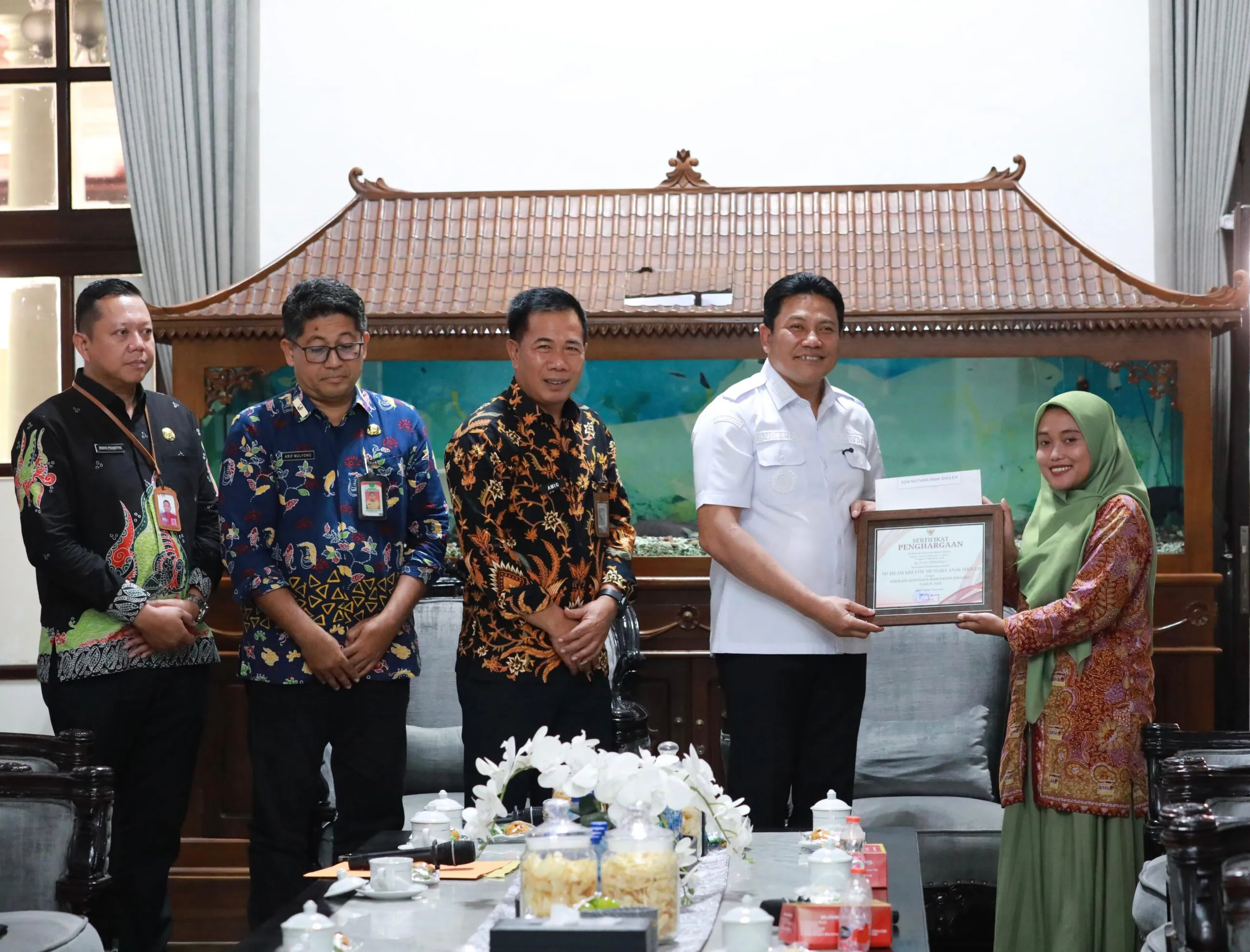 Bupati Subandi Dorong 16 Sekolah Adiwiyata Jadi Penggerak Budaya Peduli Lingkungan.