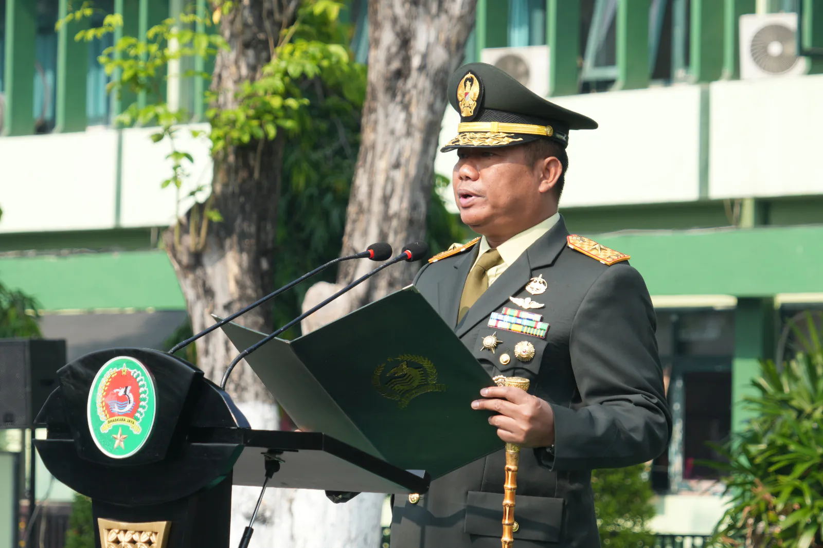 Danrem Bhaskara Jaya ,Hari Kesaktian Pancasila, Pengabdian Prajurit Harus Berpijak pada Nilai Pancasila.