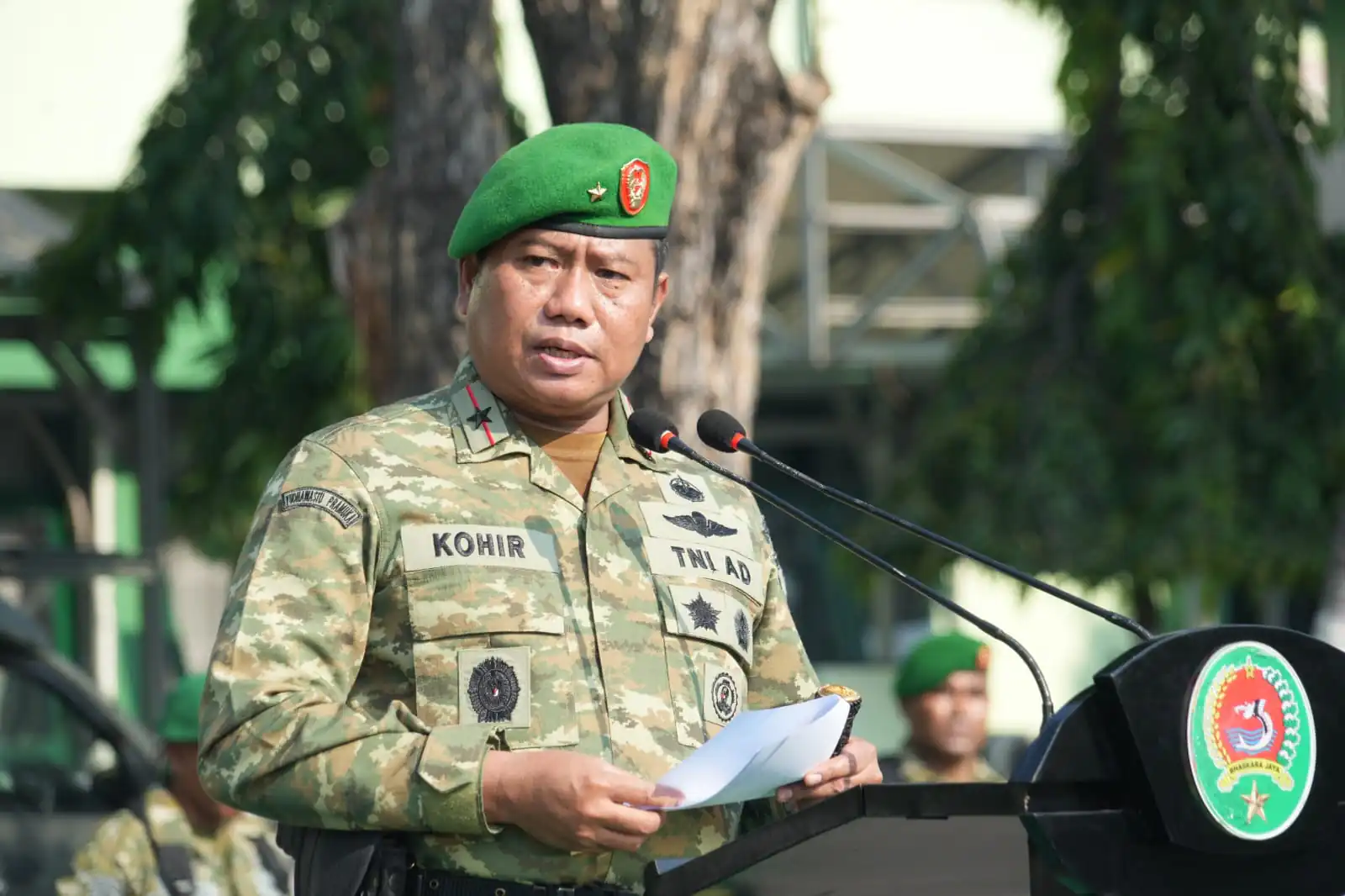 Jam Komandan, Danrem Bhaskara Jaya Tekankan Kesiapsiagaan, Disiplin, dan Soliditas Prajurit