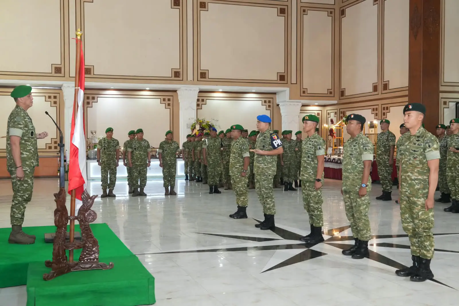 Kenaikan Pangkat Jadi Momentum Penghargaan, Danrem Bhaskara Jaya Hadiri Korps Raport Perwira