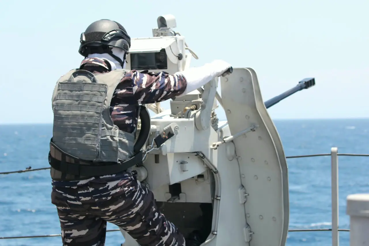 Latgabma Keris Woomera 2026, KRI SIM-367 Asah Kemampuan Tempur Bersama Kapal Perang Australia