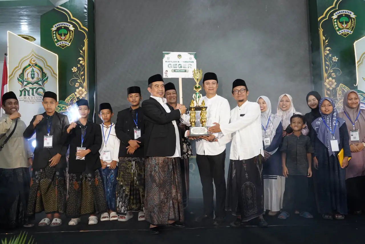 Menggemakan Syiar Islam, Malam Anugerah Qur’ani MTQ Kabupaten Madiun 2026 Berlangsung Khidmat