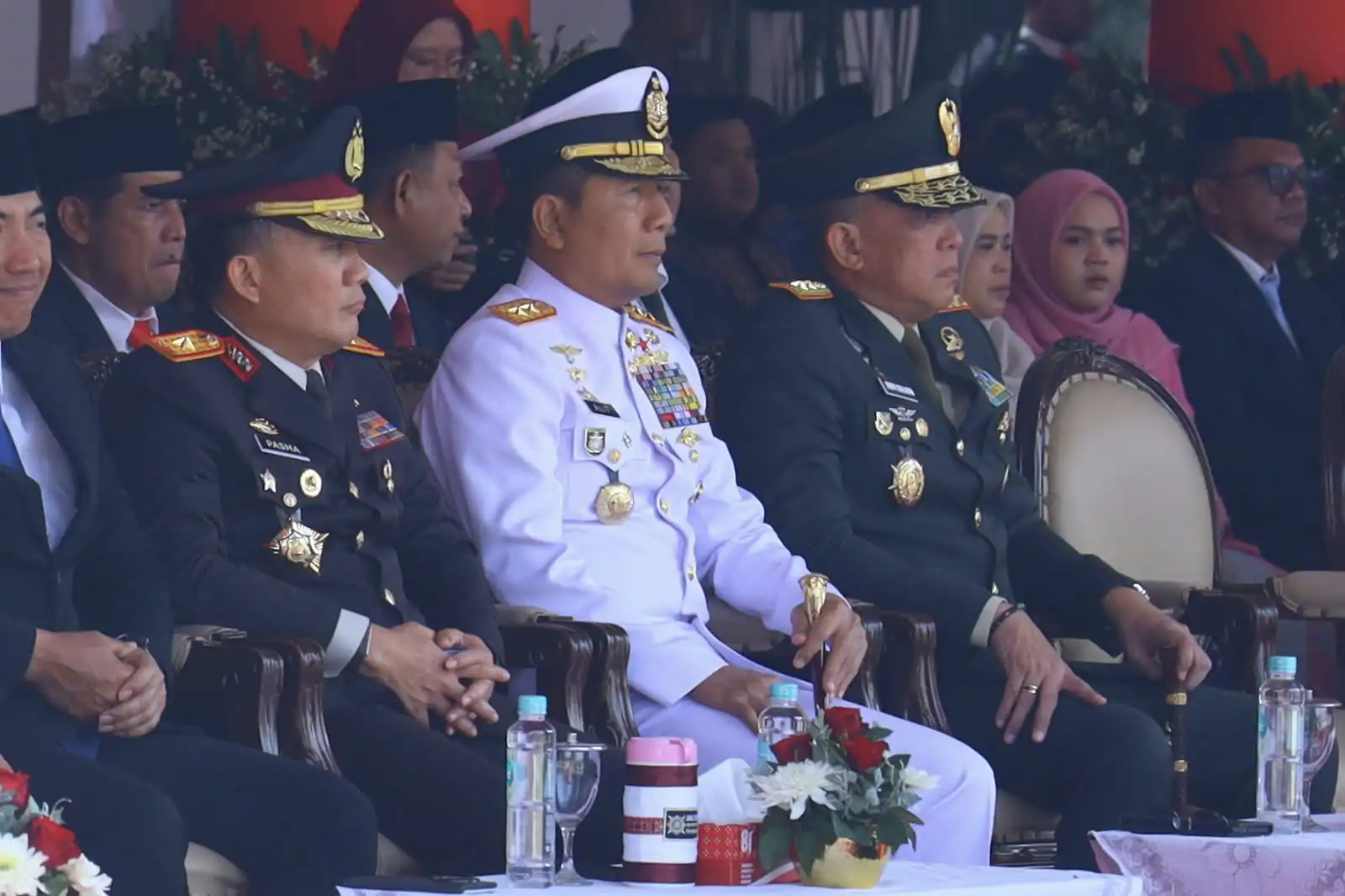 Pangkoarmada II Hadiri Peringatan Hari Kesaktian Pancasila Di Gedung Negara Grahadi