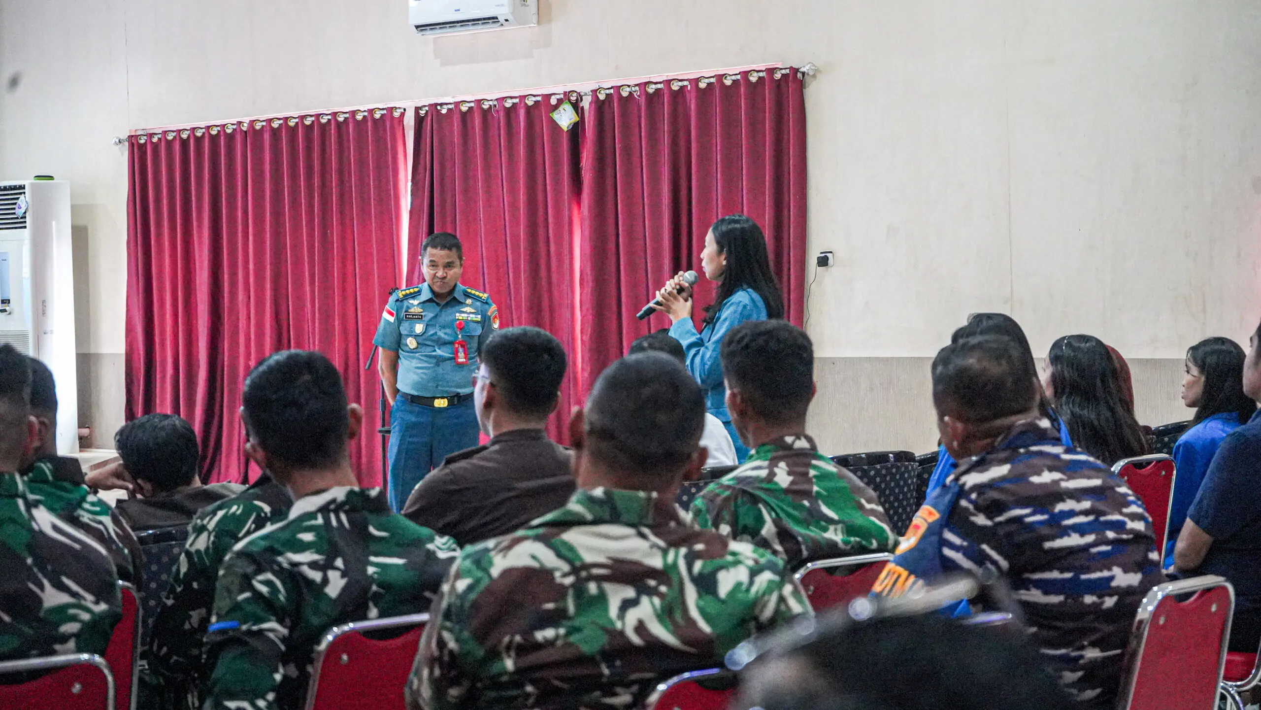 Sosialisasi Hukum Laut, Diskum Kodaeral IX Perkuat Pemahaman Mahasiswa tentang Wewenang TNI AL