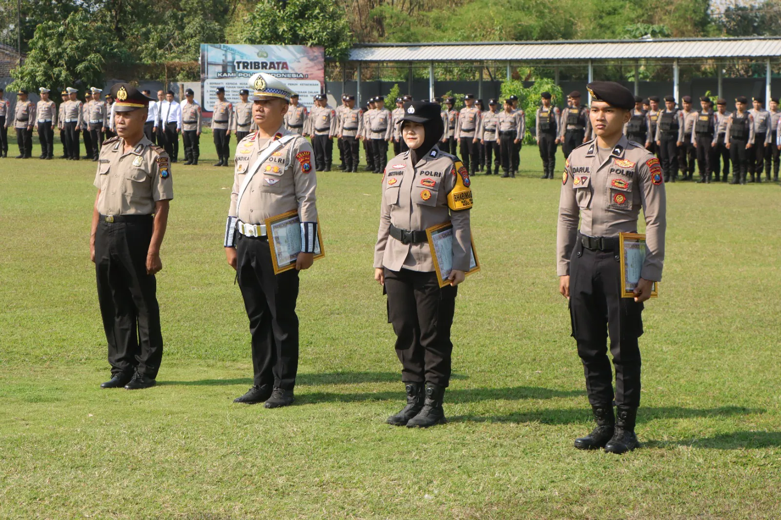 Tiga Personel Polres Madiun Torehkan Prestasi, Kapolres Apresiasi Dedikasi dan Profesionalisme Anggota