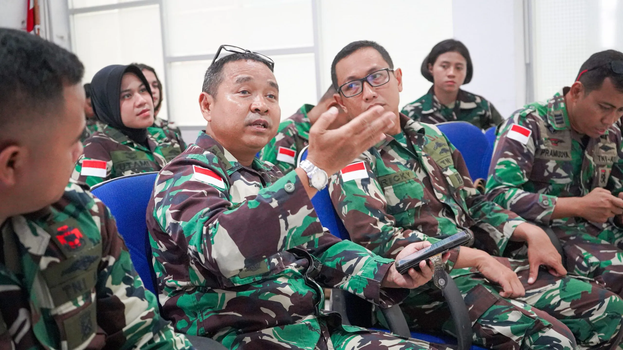 Tingkatkan Kesadaran Hukum Personel, Diskum Kodaeral IX Sosialisasikan Mekanisme Perjanjian Kerja Sama di Rumkital dr. F. X. Suhardjo