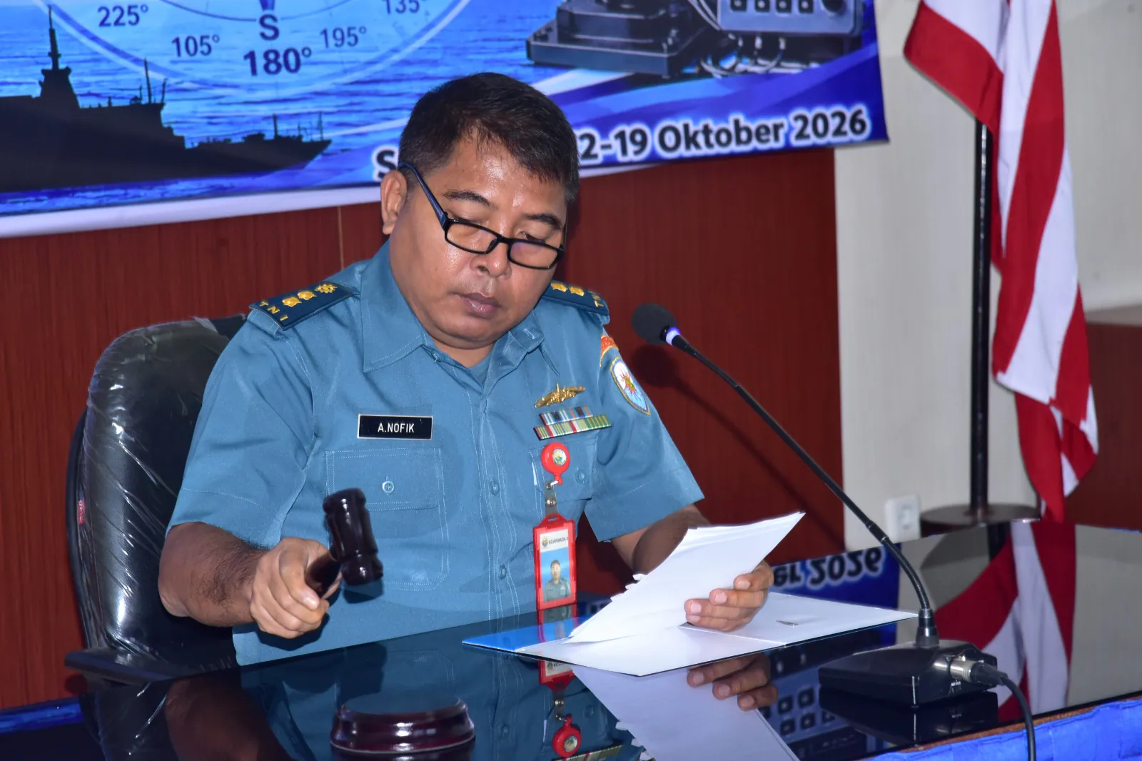 Tingkatkan Profesionalisme Pengawak KRI, Diskomlek Koarmada II Gelar Pelatihan Peningkatan Kompetensi Operator dan Maintenance Gyro Compass Anschutz TA 2026