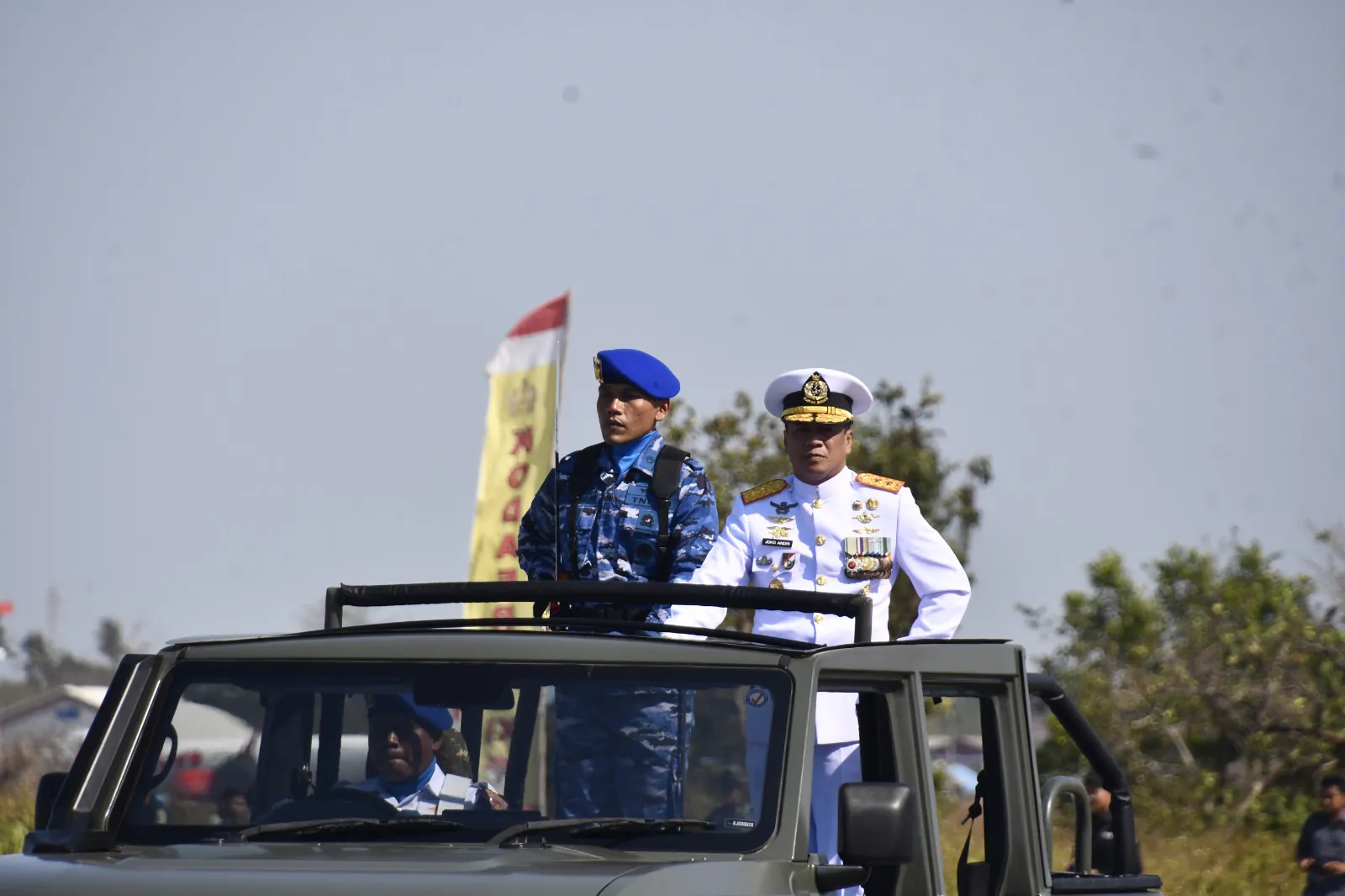 TNI Kuat Bersama Rakyat! Komandan Kodaeral XI Pimpin Upacara HUT ke-81 TNI di Papua Selatan
