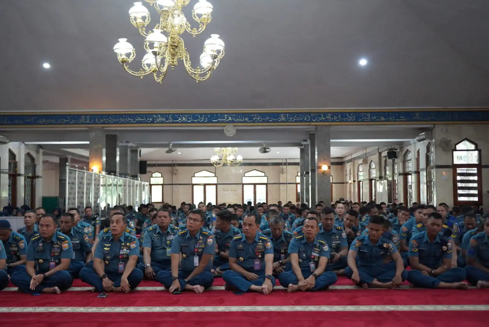 Wujudkan Keimanan dan Karakter Prajurit, Koarmada II Ikuti Kauseri Agama Terpusat Koarmada RI